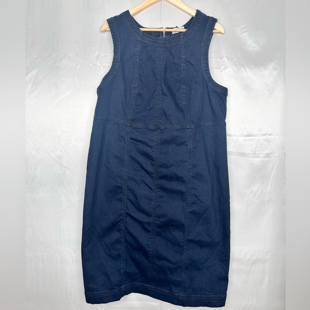 NWT Ava & Viv‎ Dark Denim Sleeveless Dress size 18